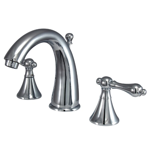 8" Widespread Bathroom Faucet, Chrome